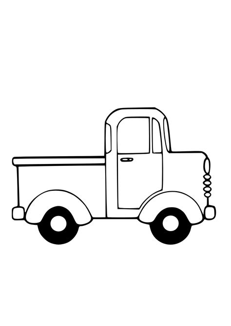 cute truck clipart|clip art truck black and white.